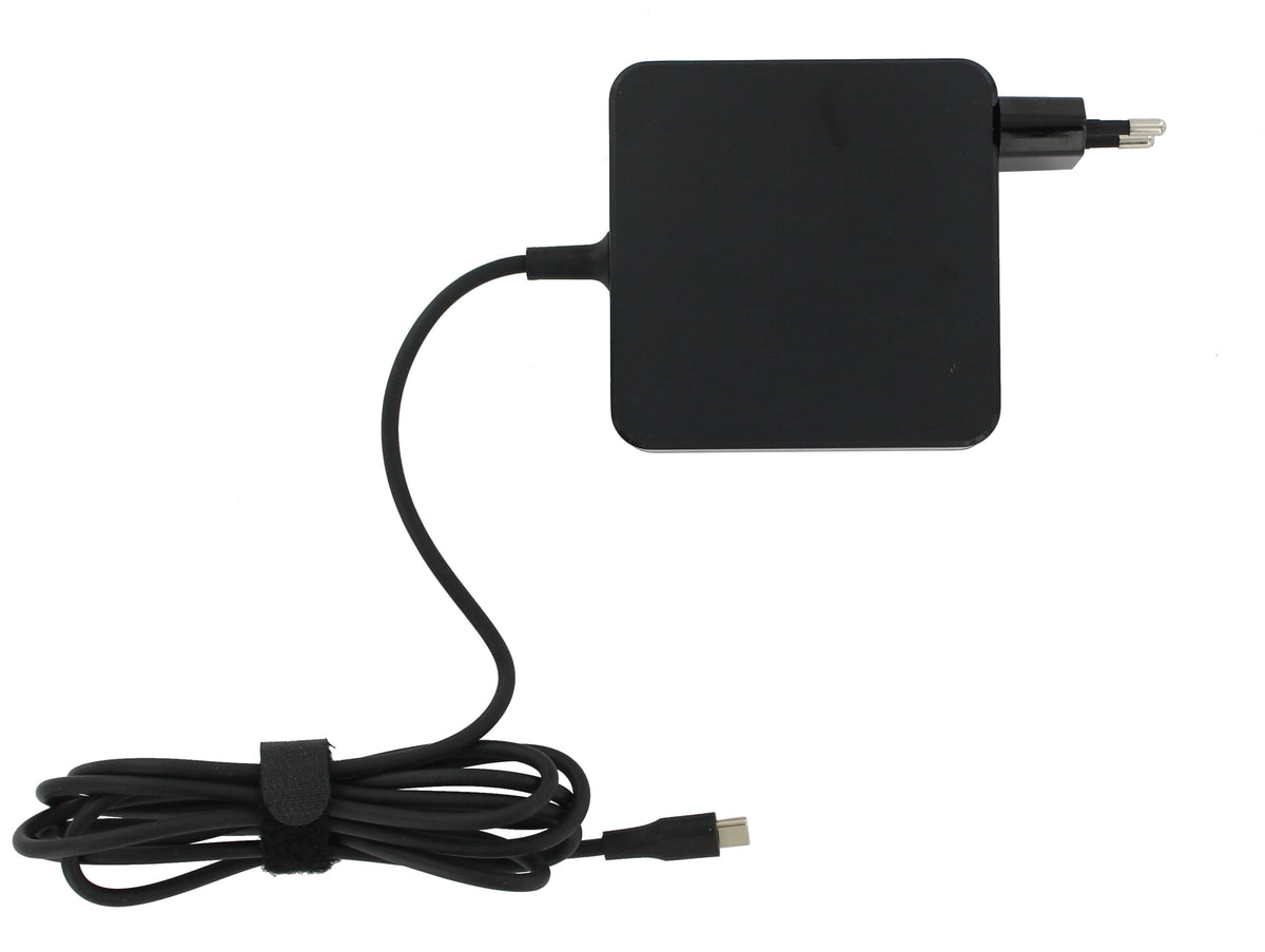 Ersatzlaptop USB-C Wandlader 87W Schwarz