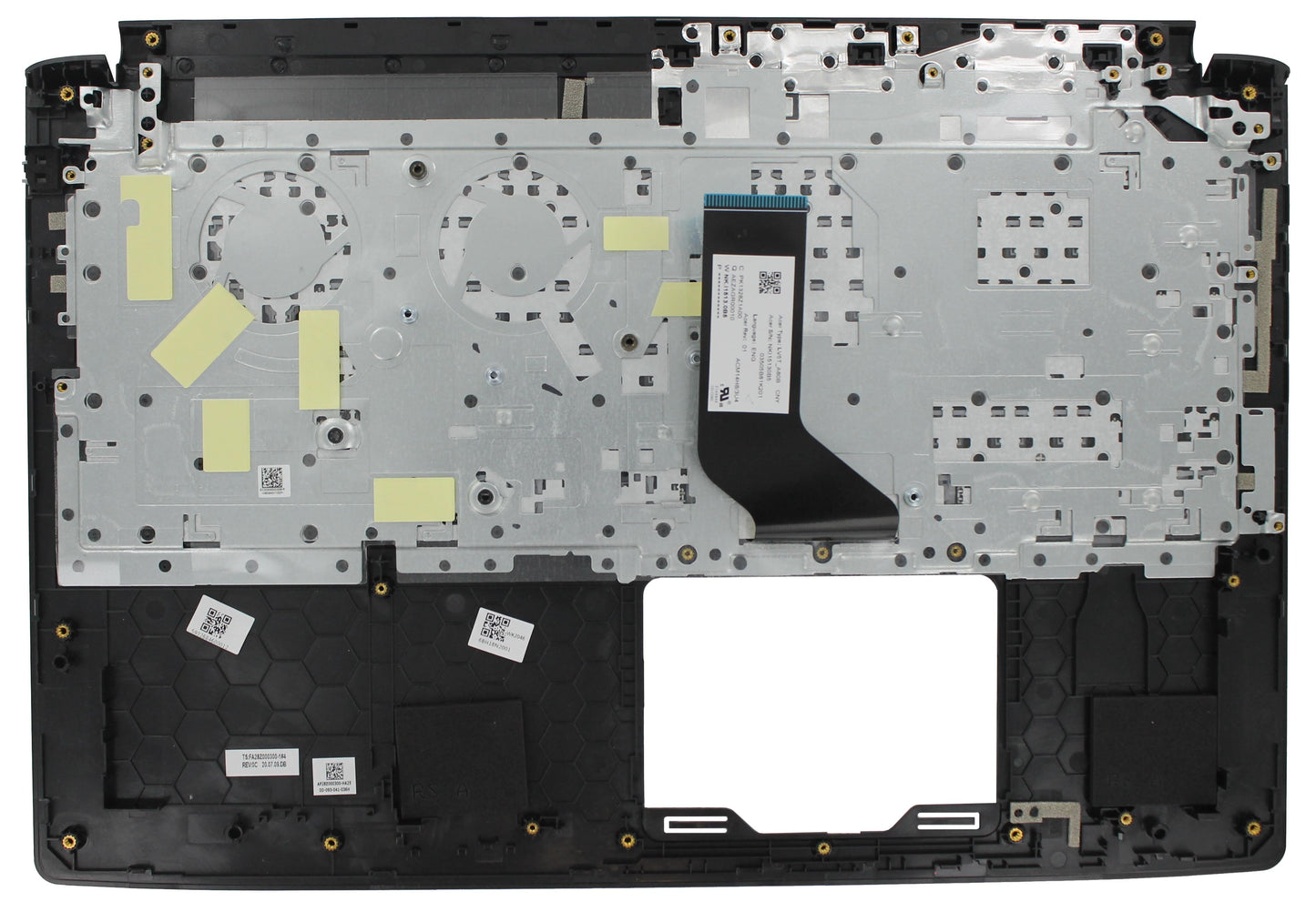Acer Laptop -Tastatur QWERTY Us + Top Cover schwarz