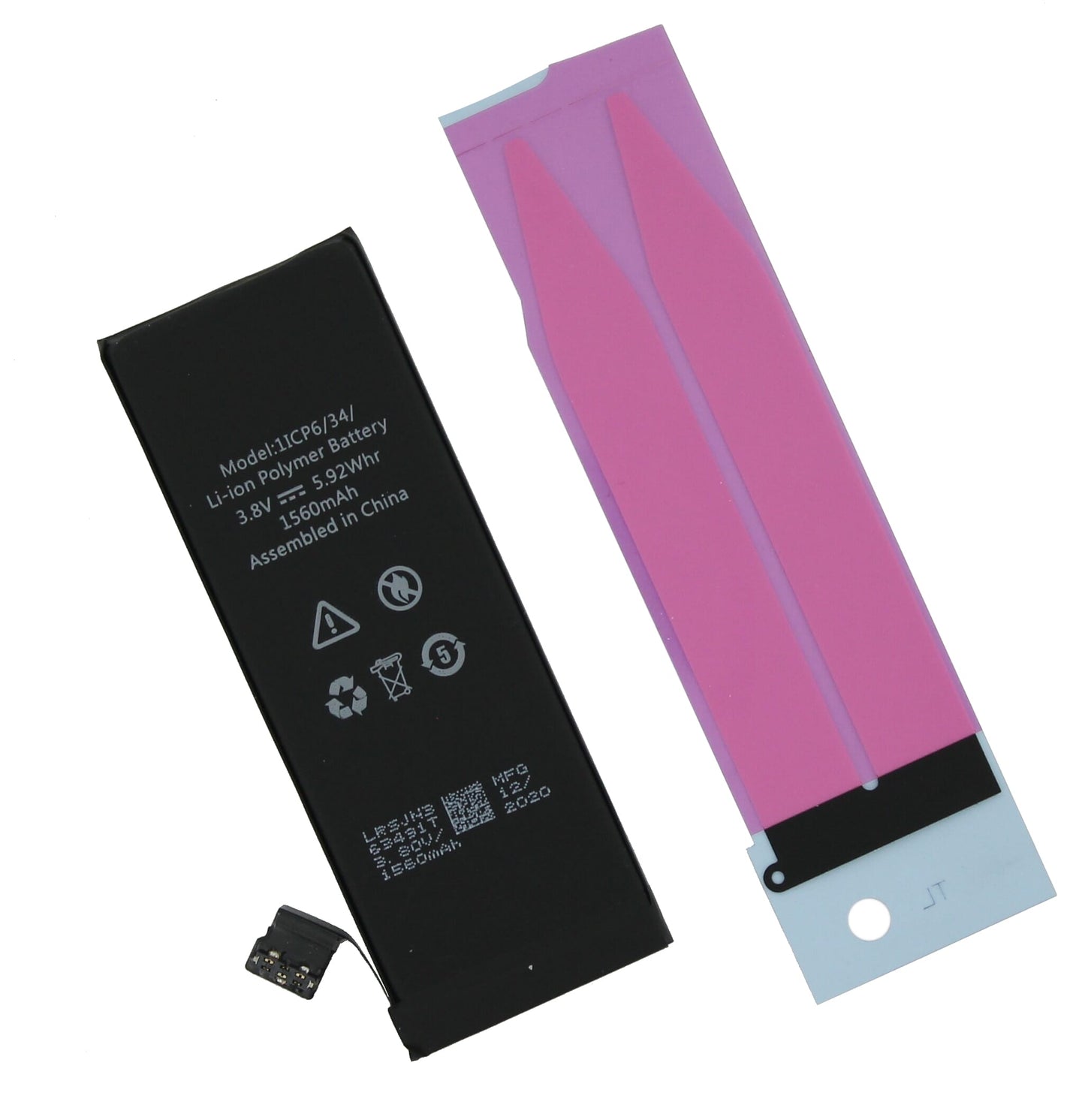 Yanec iPhone Batterie für iPhone 5s