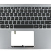 Acer Laptop -Tastatur QWERTY Us + Top Cover Silber