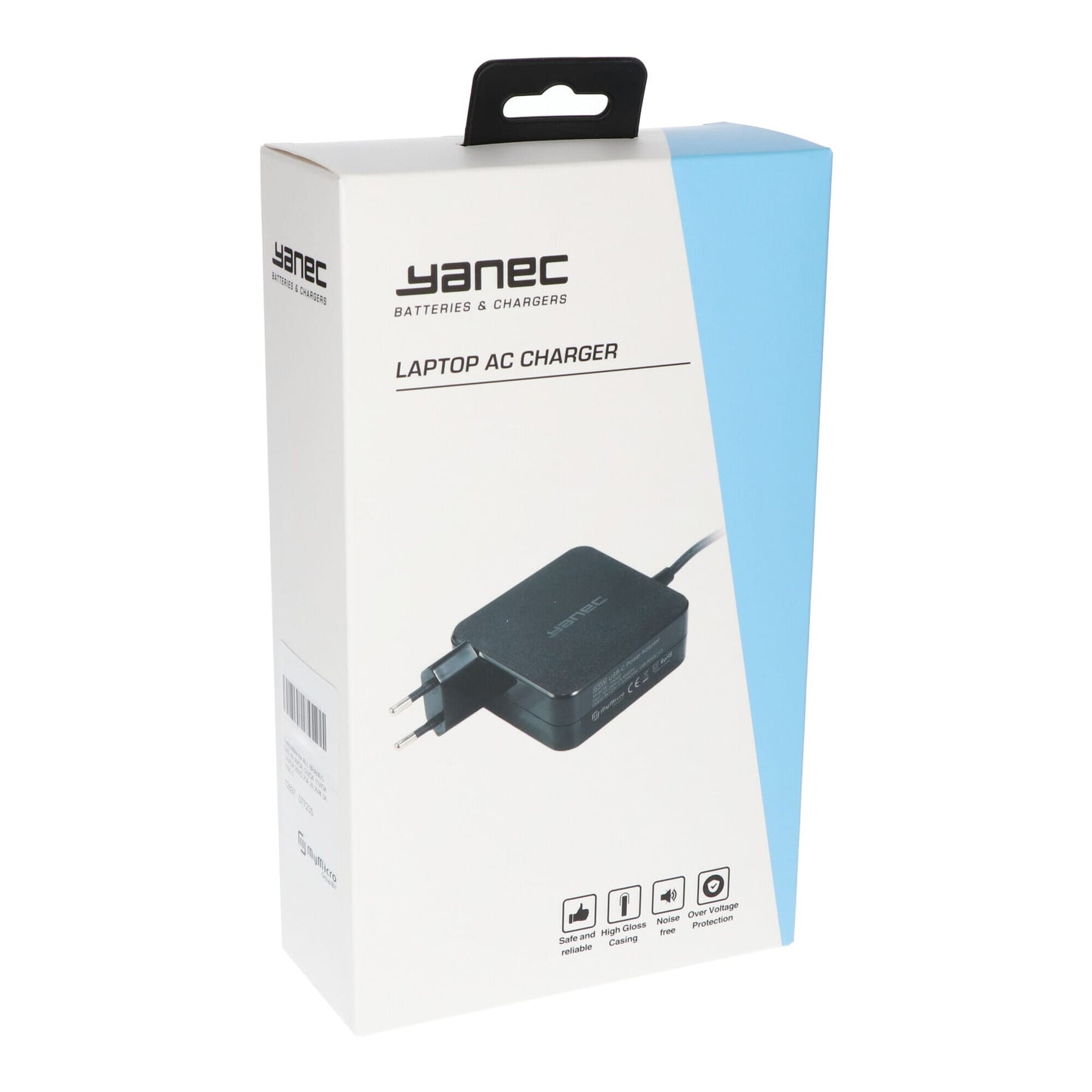 Yanec USB-C Wandlader 65W Schwarz