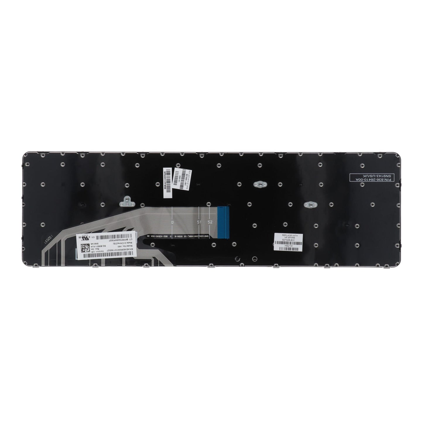HP Laptop -Tastatur QWERTY Us