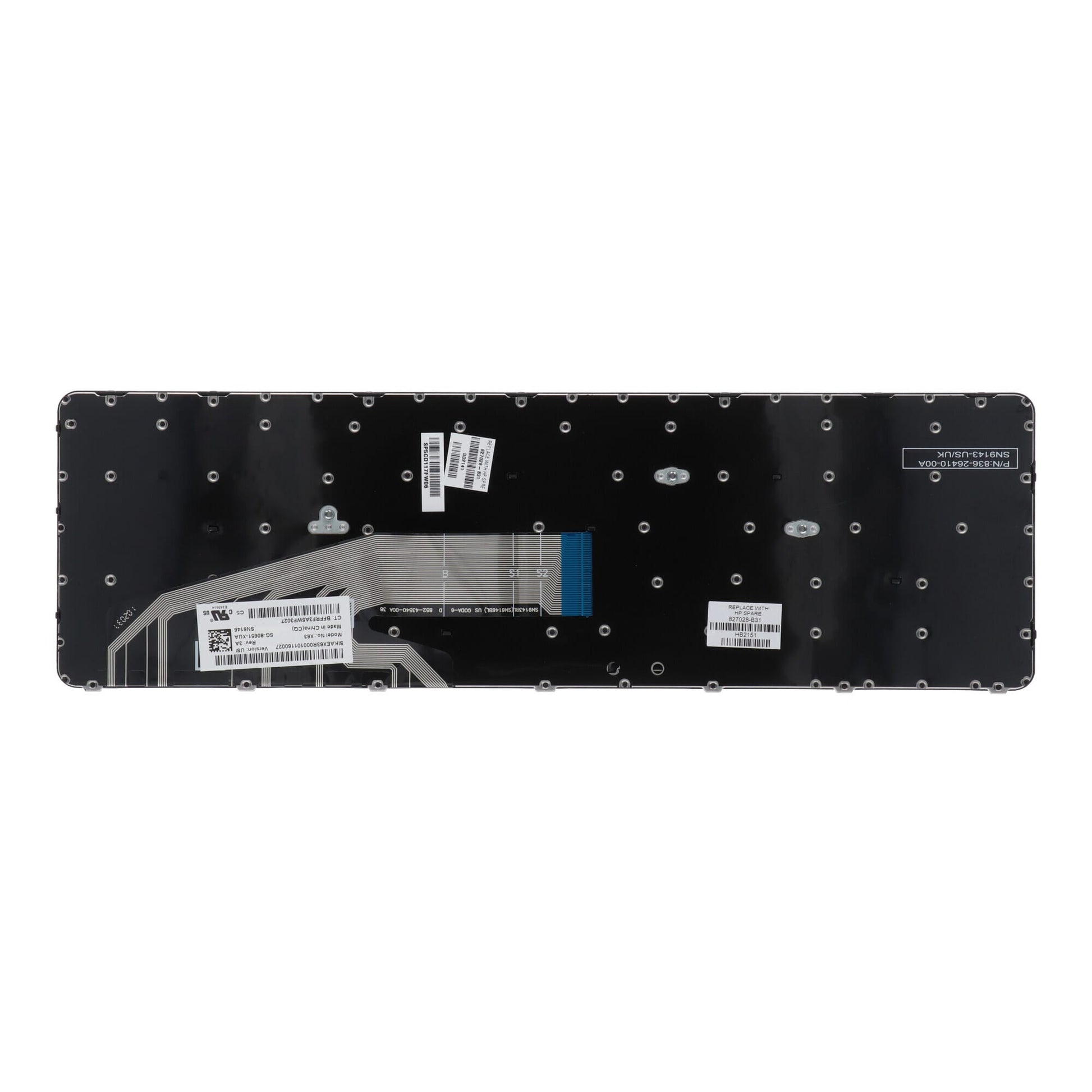 HP Laptop -Tastatur QWERTY Us