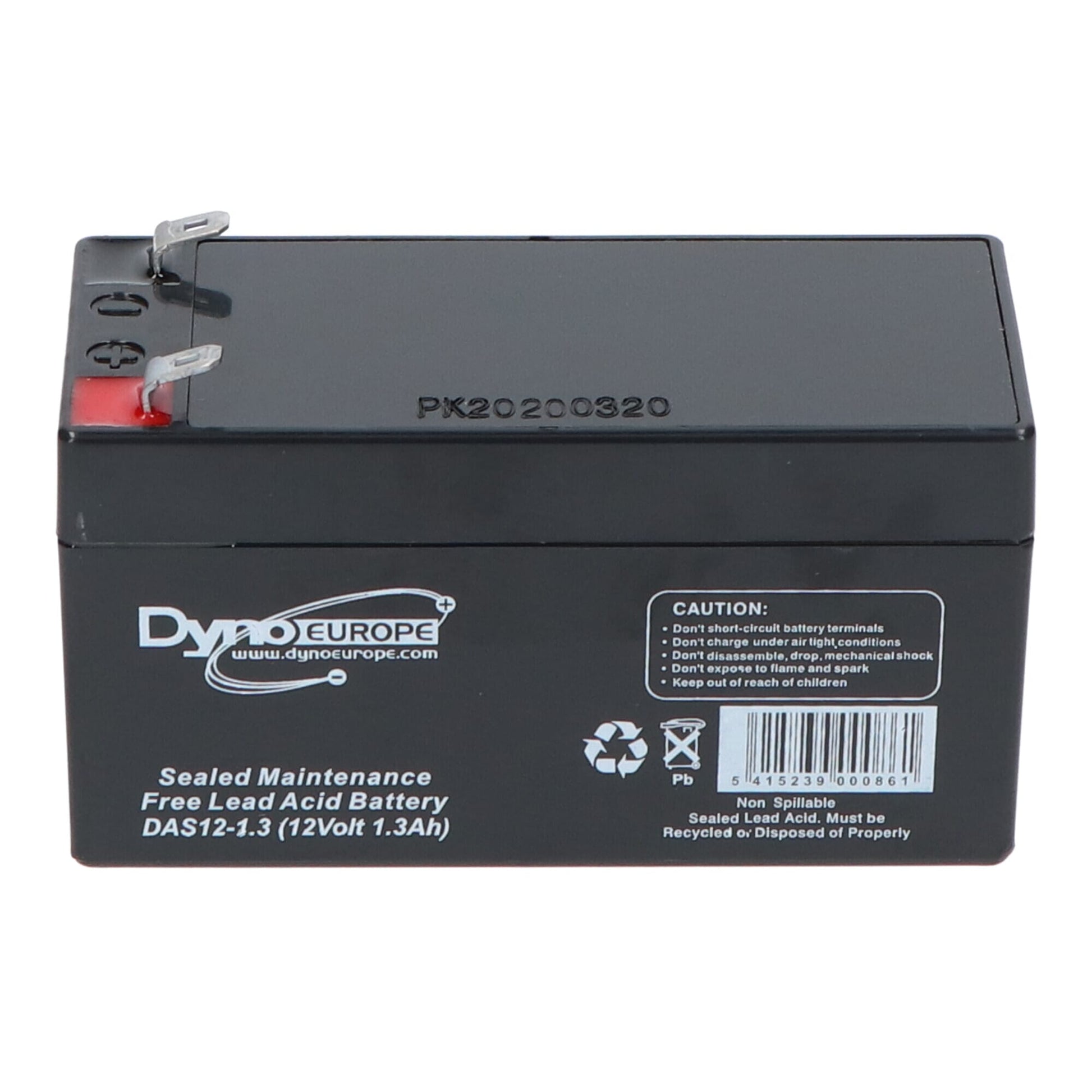 Dyno Europe Dyno Blei Batterie 12V 1.3AH