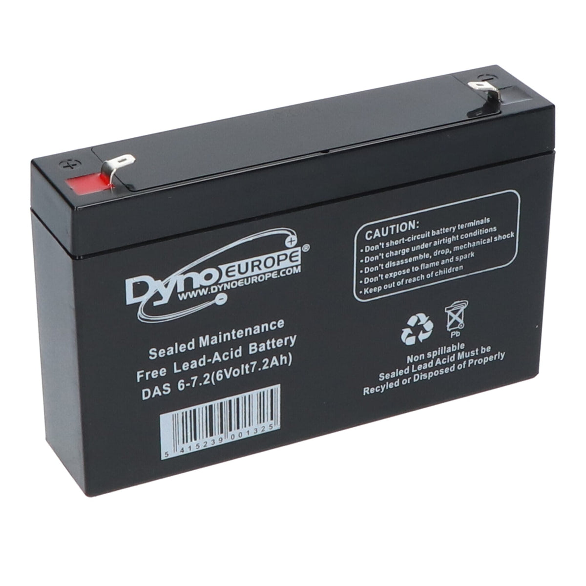 Dyno Europe Dyno Blei Batterie 6 V 7.2AH