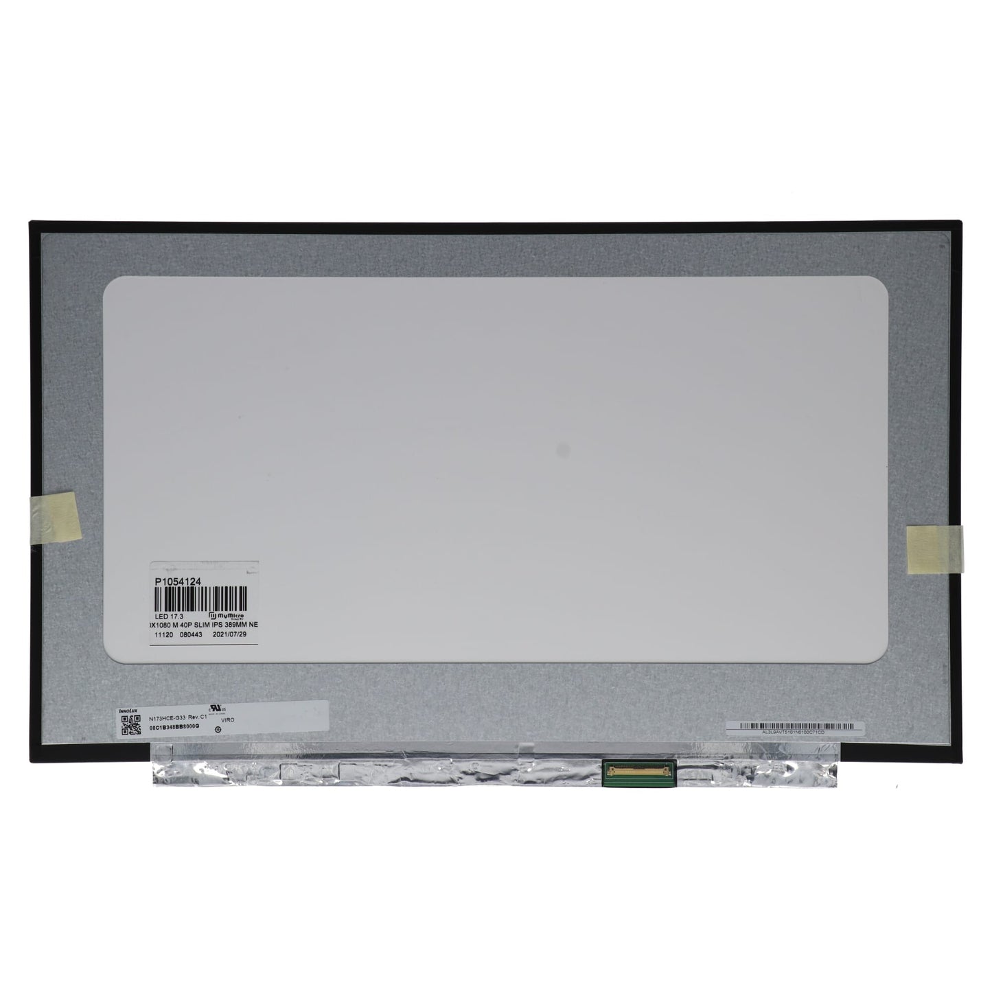 OEM 17,3 Zoll LCD -Bildschirm 1920x1080 Mat 40Pin EDP, IPS, 144Hz