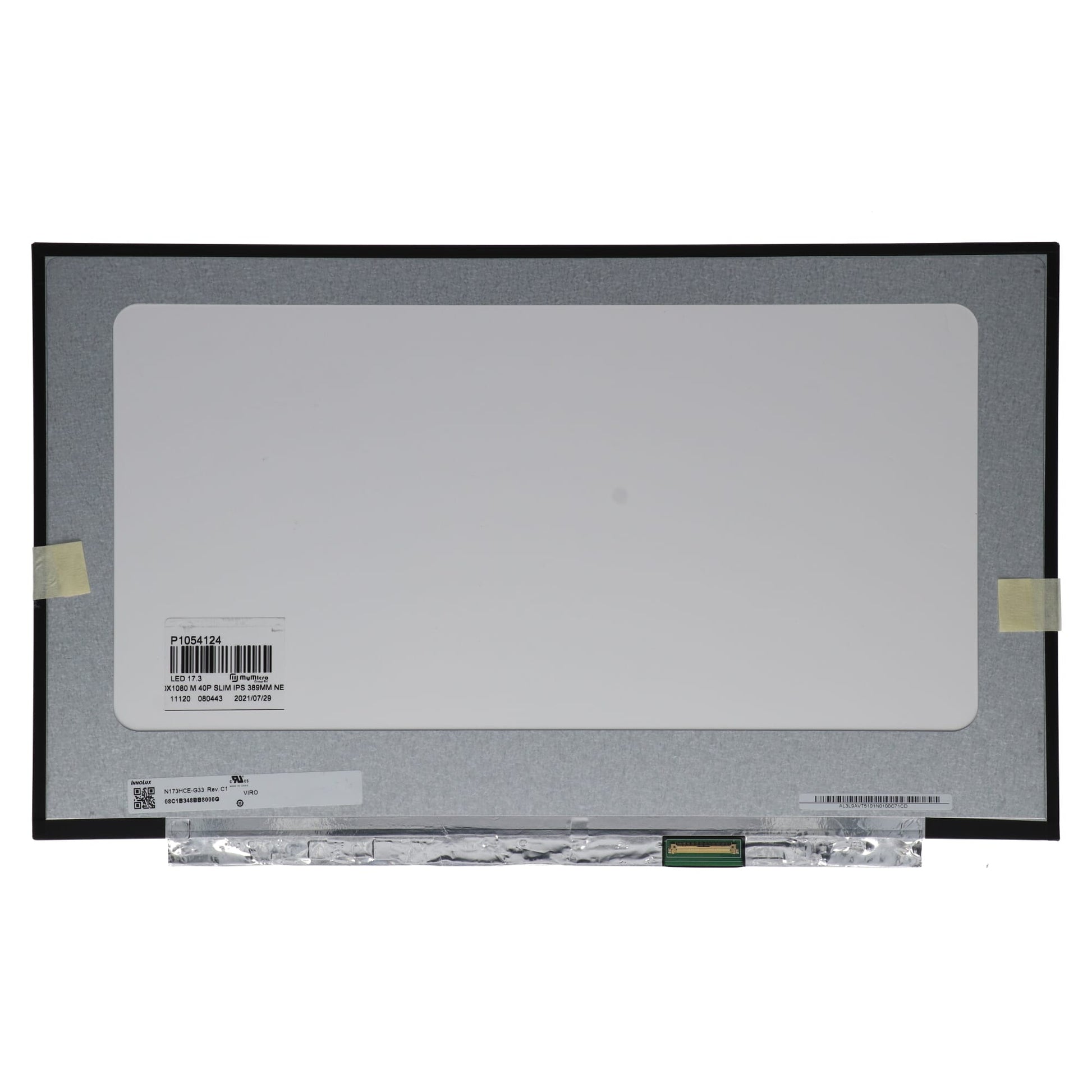 OEM 17,3 Zoll LCD -Bildschirm 1920x1080 Mat 40Pin EDP, IPS, 144Hz