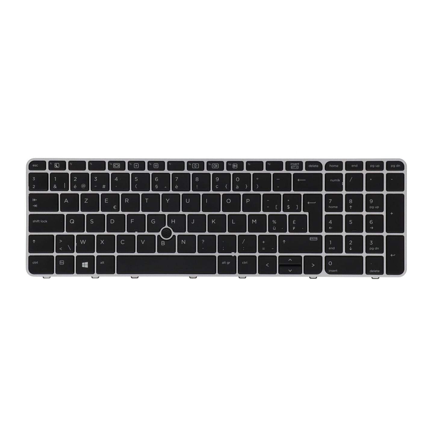 HP -Laptop -Tastatur Aery BE + Trackpoint