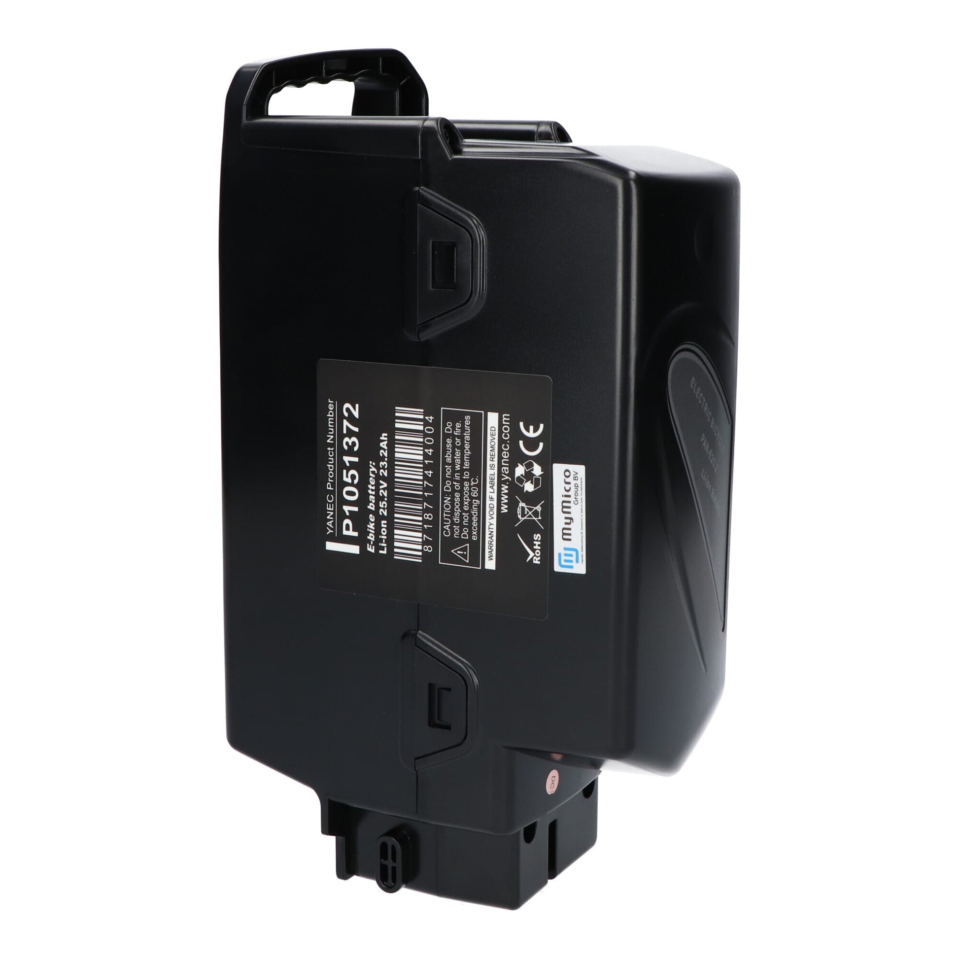 Ersatzfahrrad Batterie 26V 23.2AH Schwarz