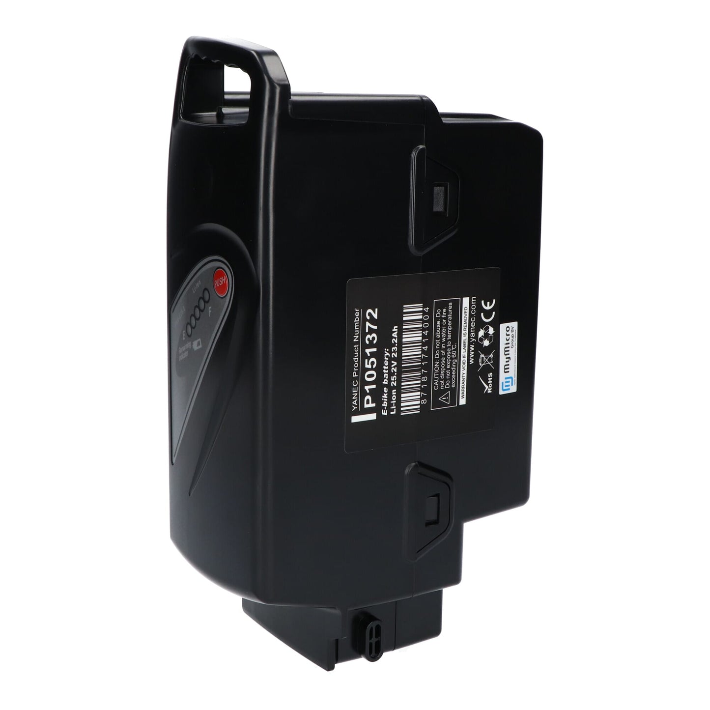 Ersatzfahrrad Batterie 26V 23.2AH Schwarz