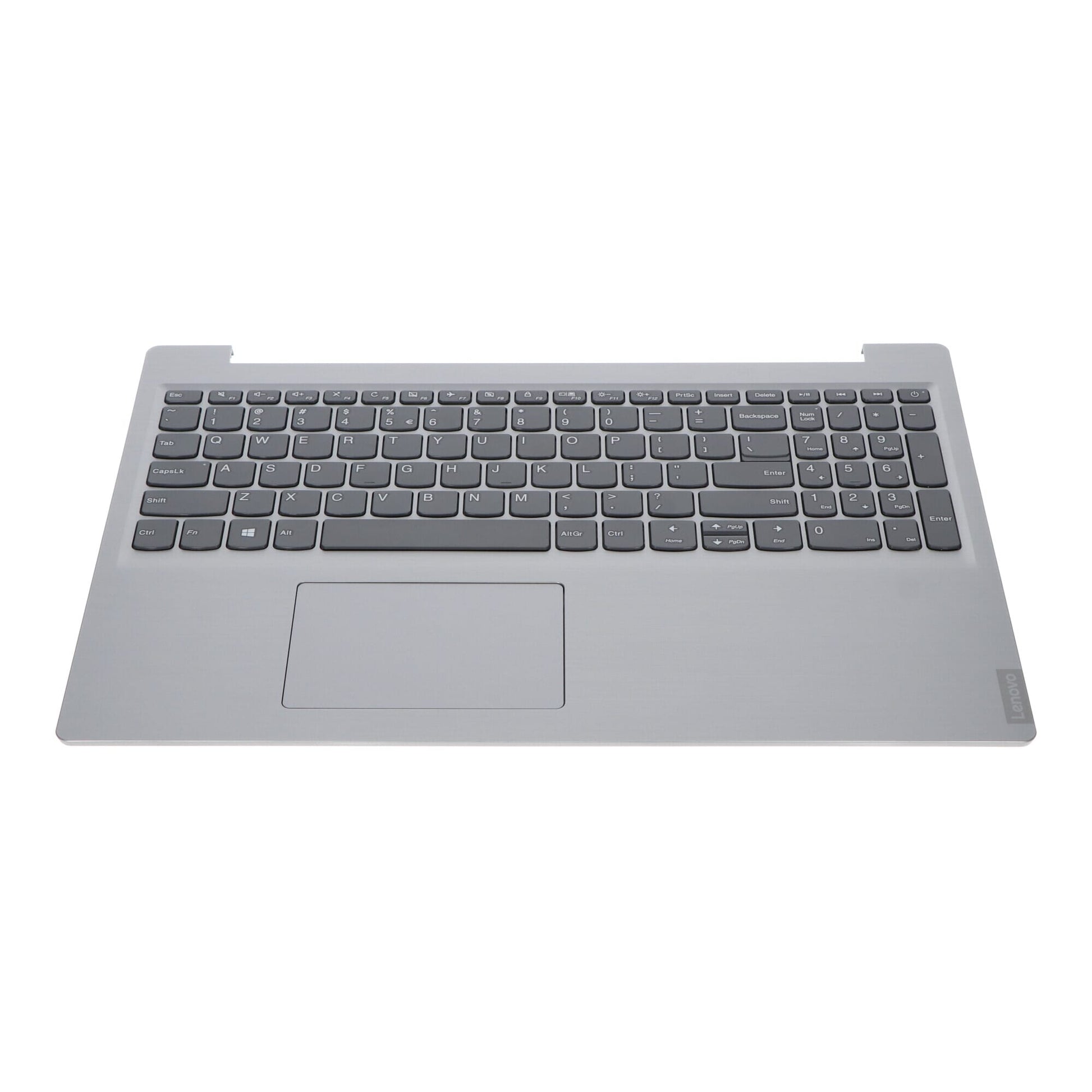Lenovo Laptop Tastatur QWERTY Us + Top Cover Silber