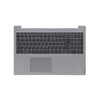 Lenovo Laptop Tastatur QWERTY Us + Top Cover Silber