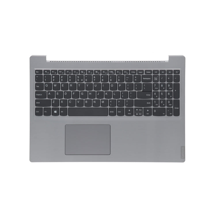 Lenovo Laptop Tastatur QWERTY Us + Top Cover Silber