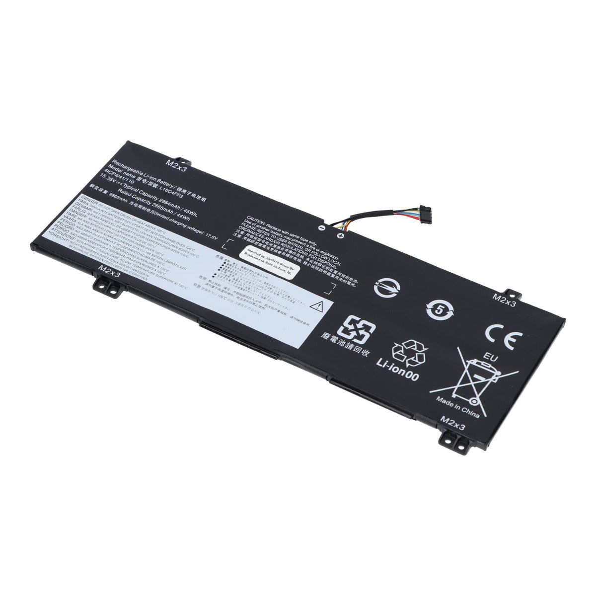 Ersatz -Laptop -Akku 2850 mAh