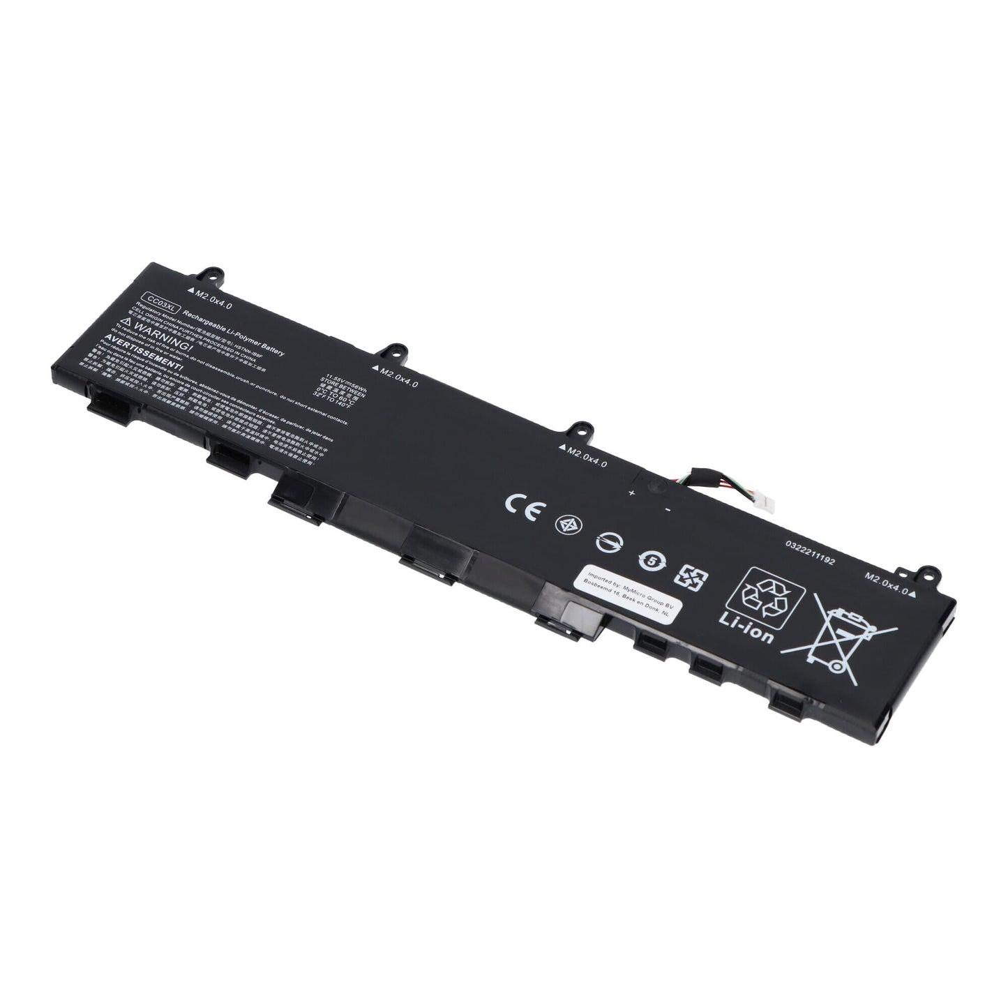 Ersatz -Laptop -Akku 4300 mAh