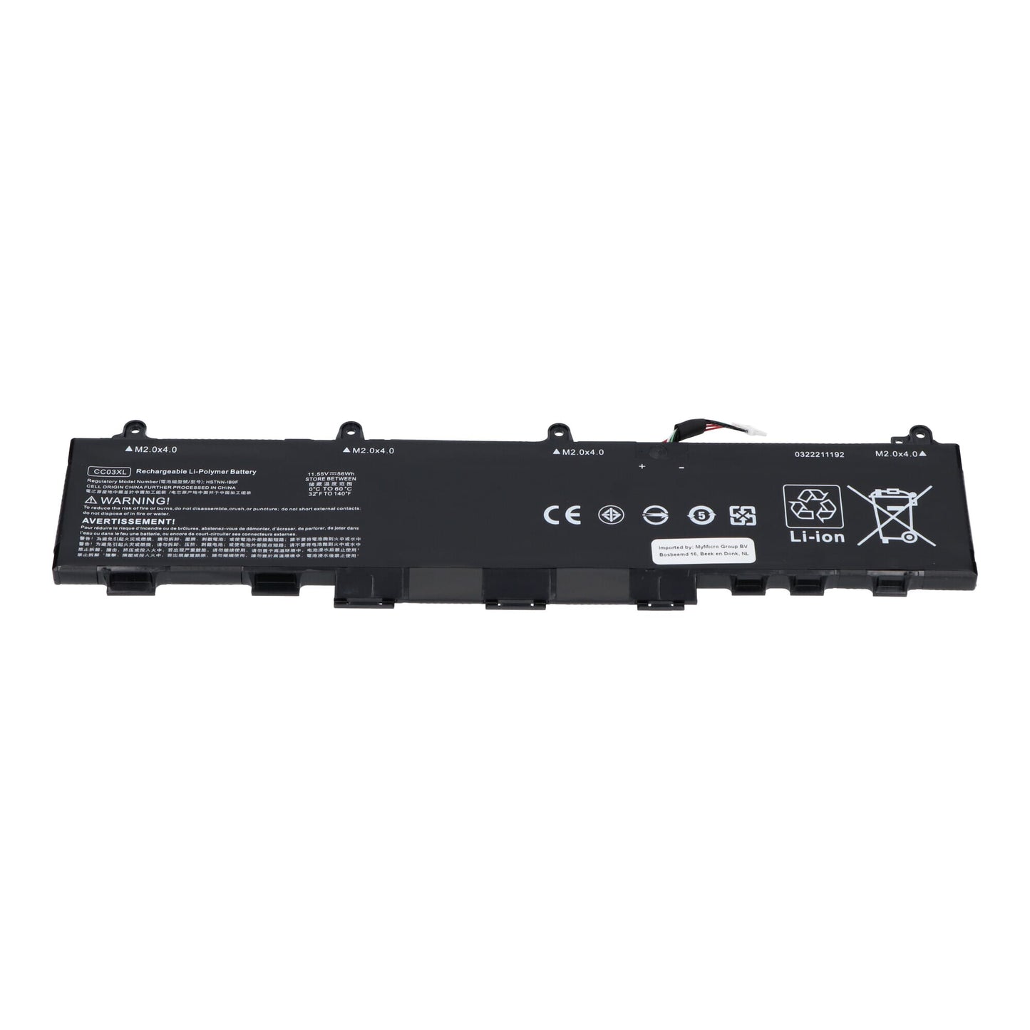Ersatz -Laptop -Akku 4300 mAh