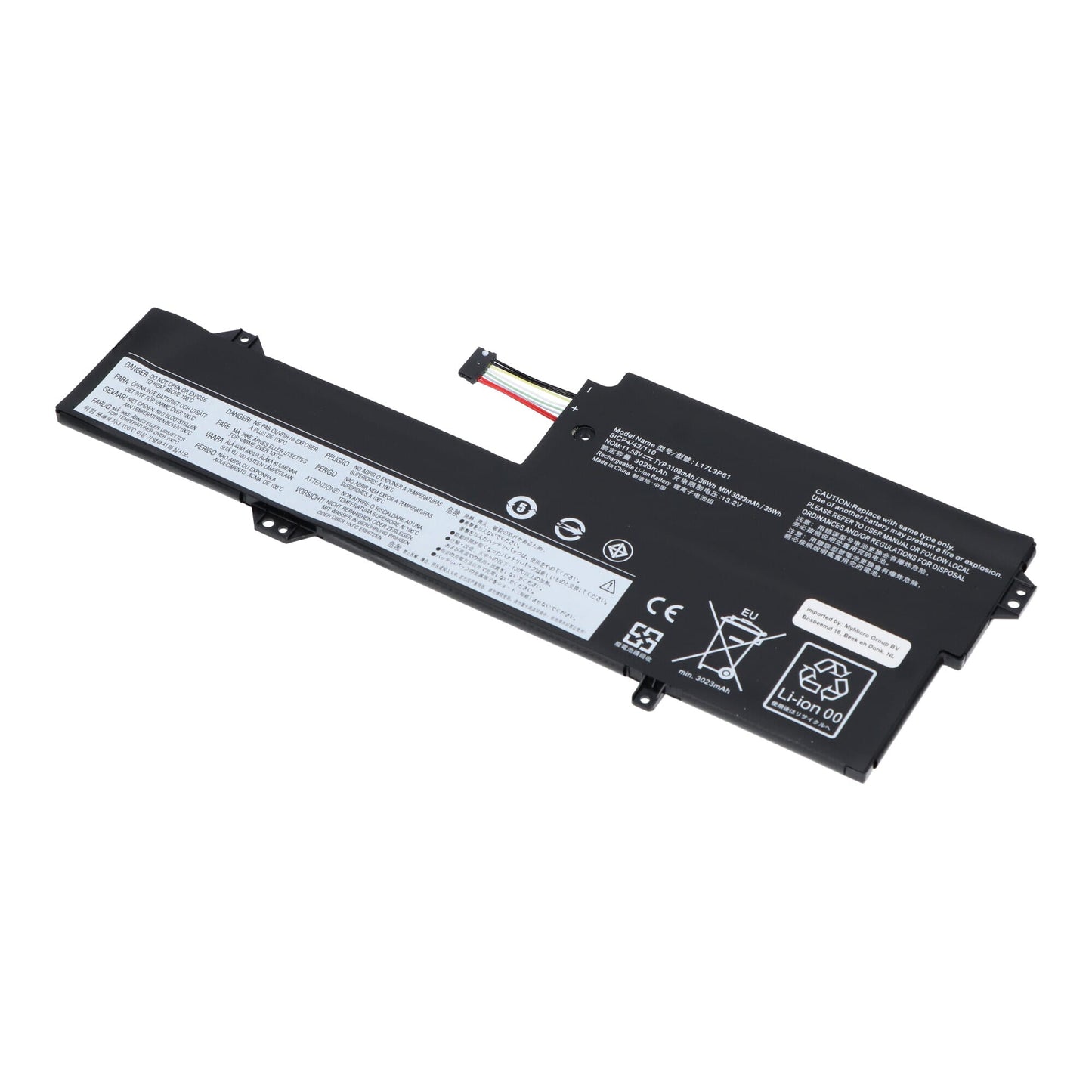 Ersatz -Laptop -Akku 3108 mAh