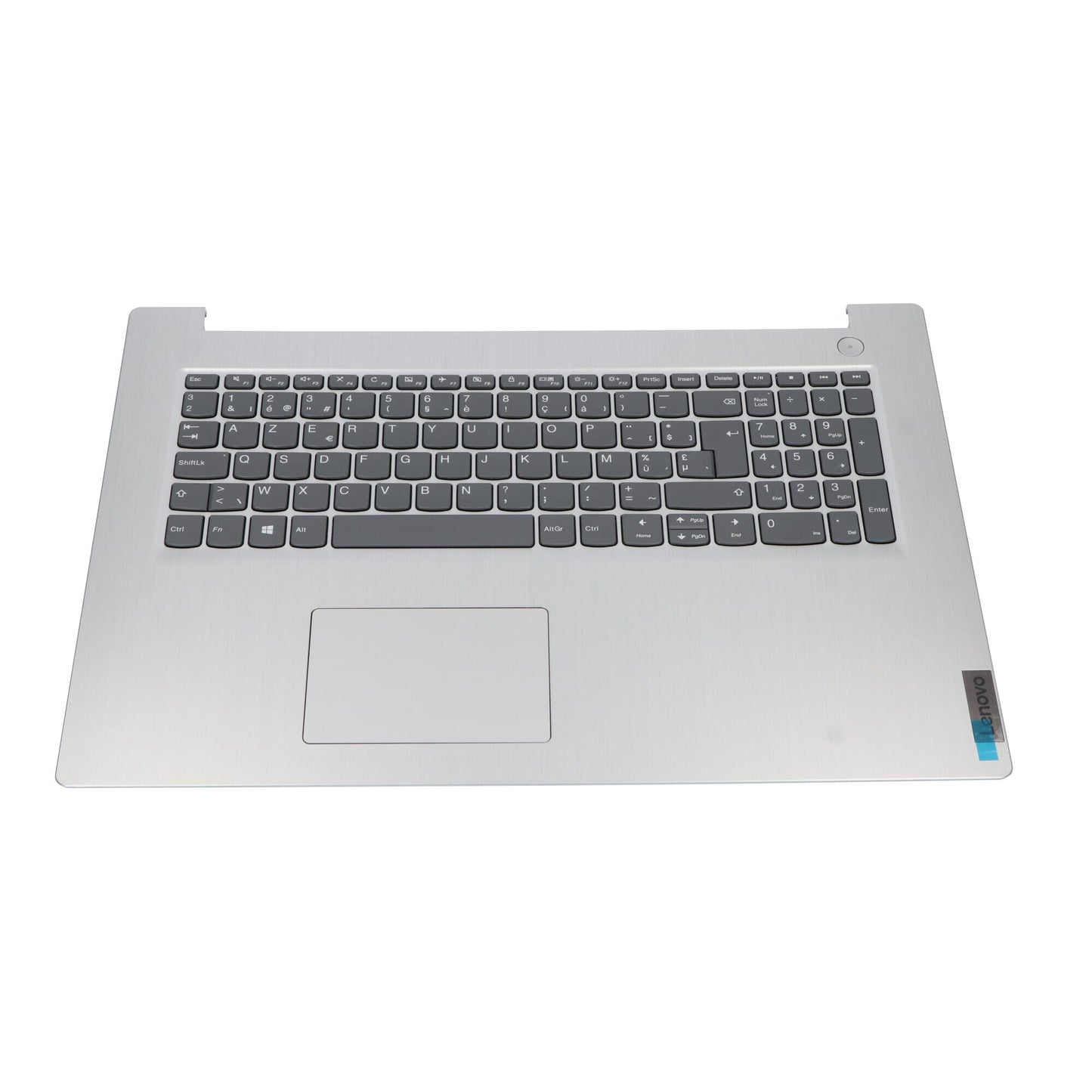 Lenovo Laptop -Tastatur Aery sein + obere Deckung grau