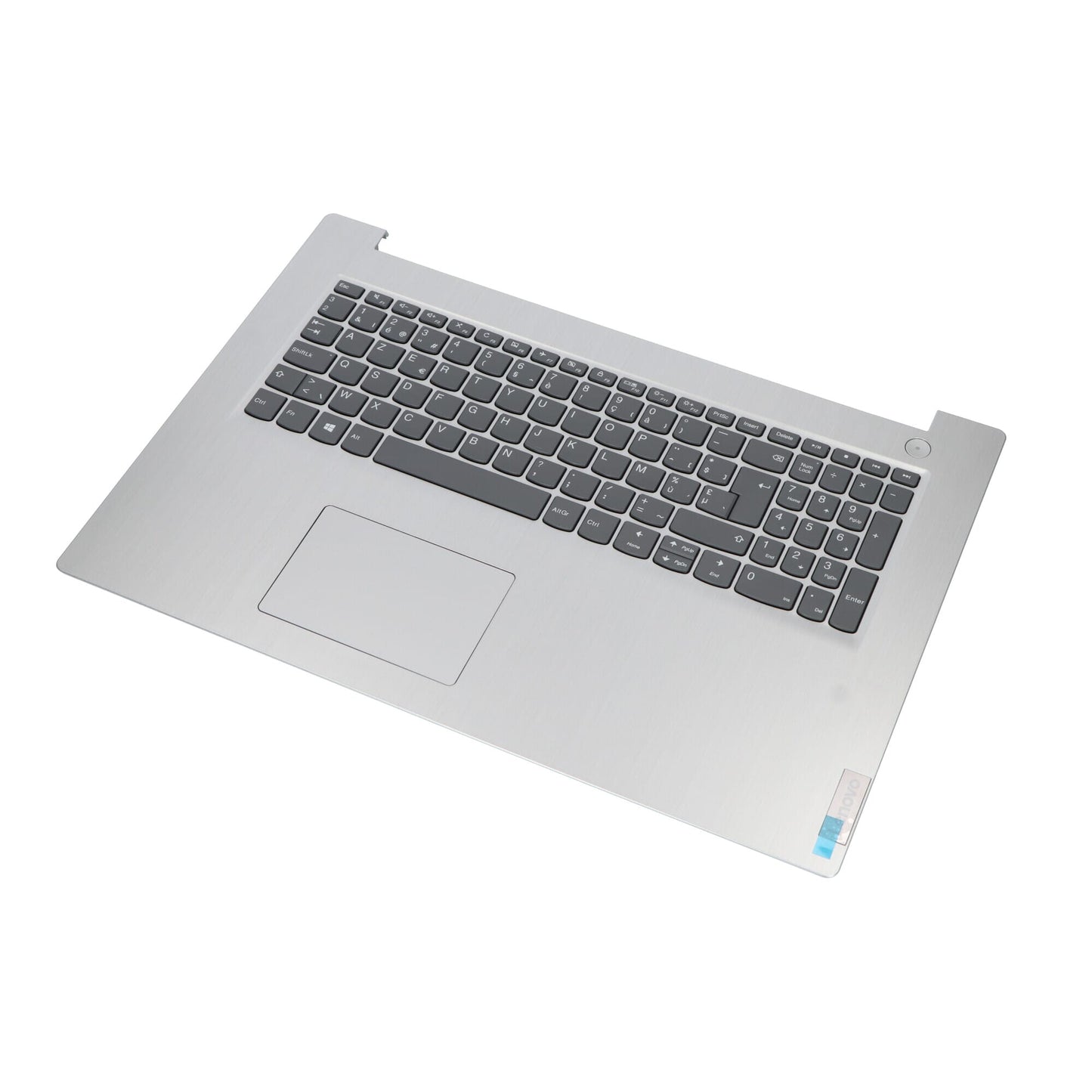 Lenovo Laptop -Tastatur Aery sein + obere Deckung grau
