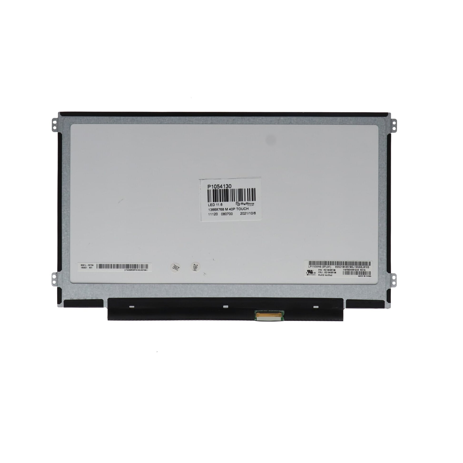 OEM 11,6 -Zoll -LCD -Bildschirm 1366x768 MAT 40Pin EDP 20mm, Berührung