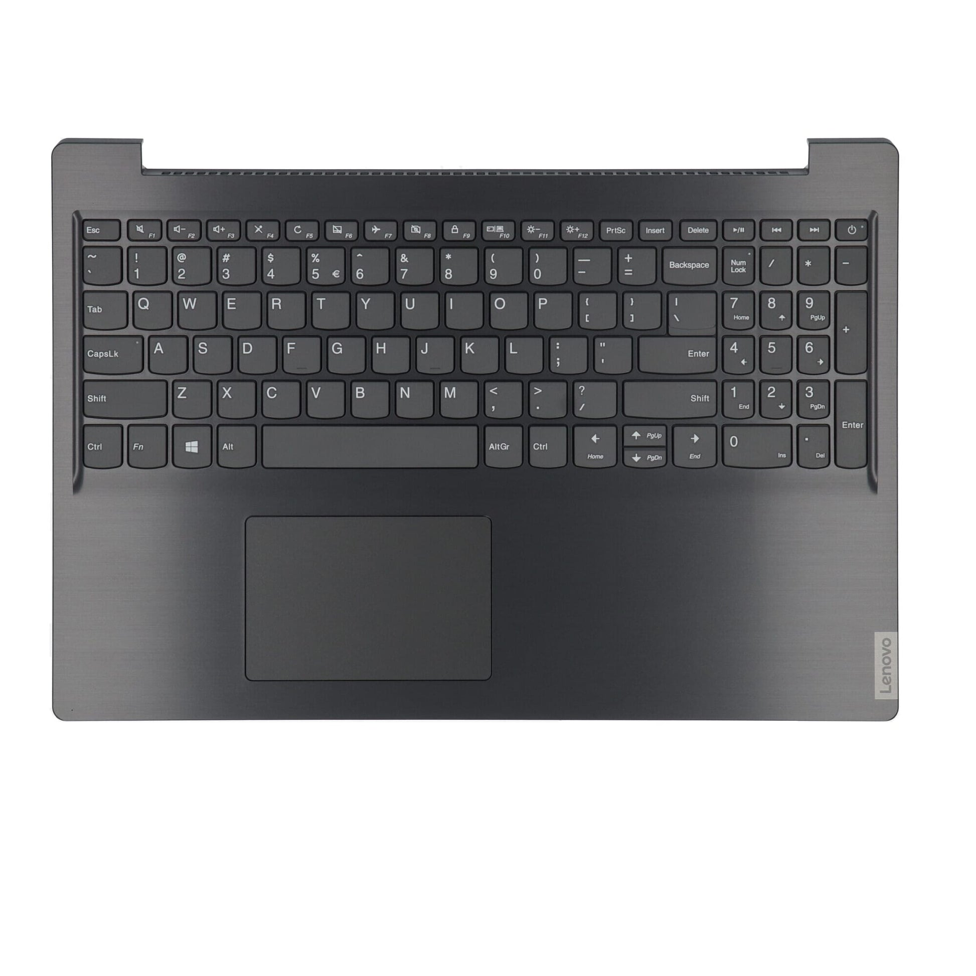 Lenovo Laptop -Tastatur QWERTY Us + Top Cover schwarz