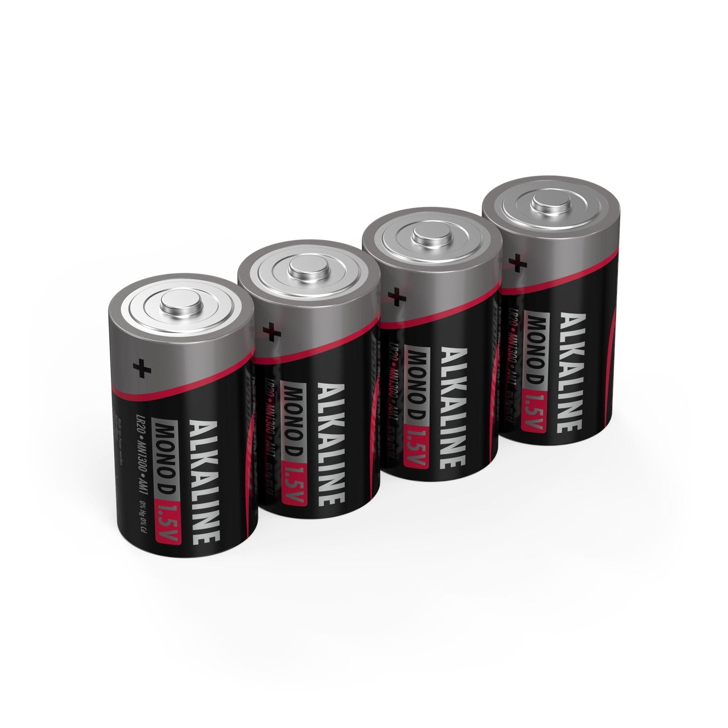 Ansmann Alkaline Battery Mono D LR20 4 PCs. Film schrumpfen