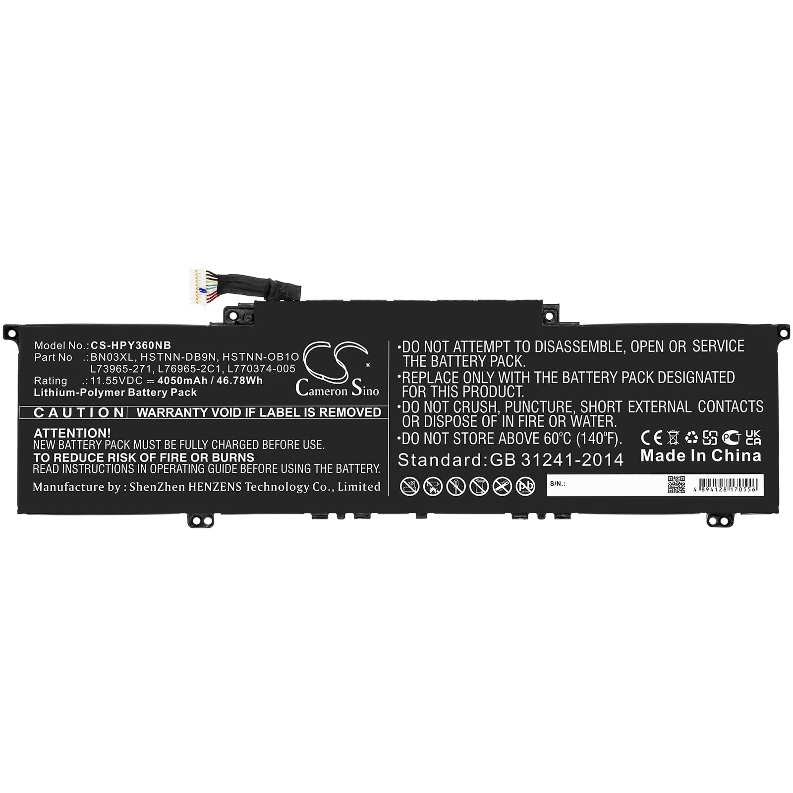 Laptop-Akku 4050 mAh
