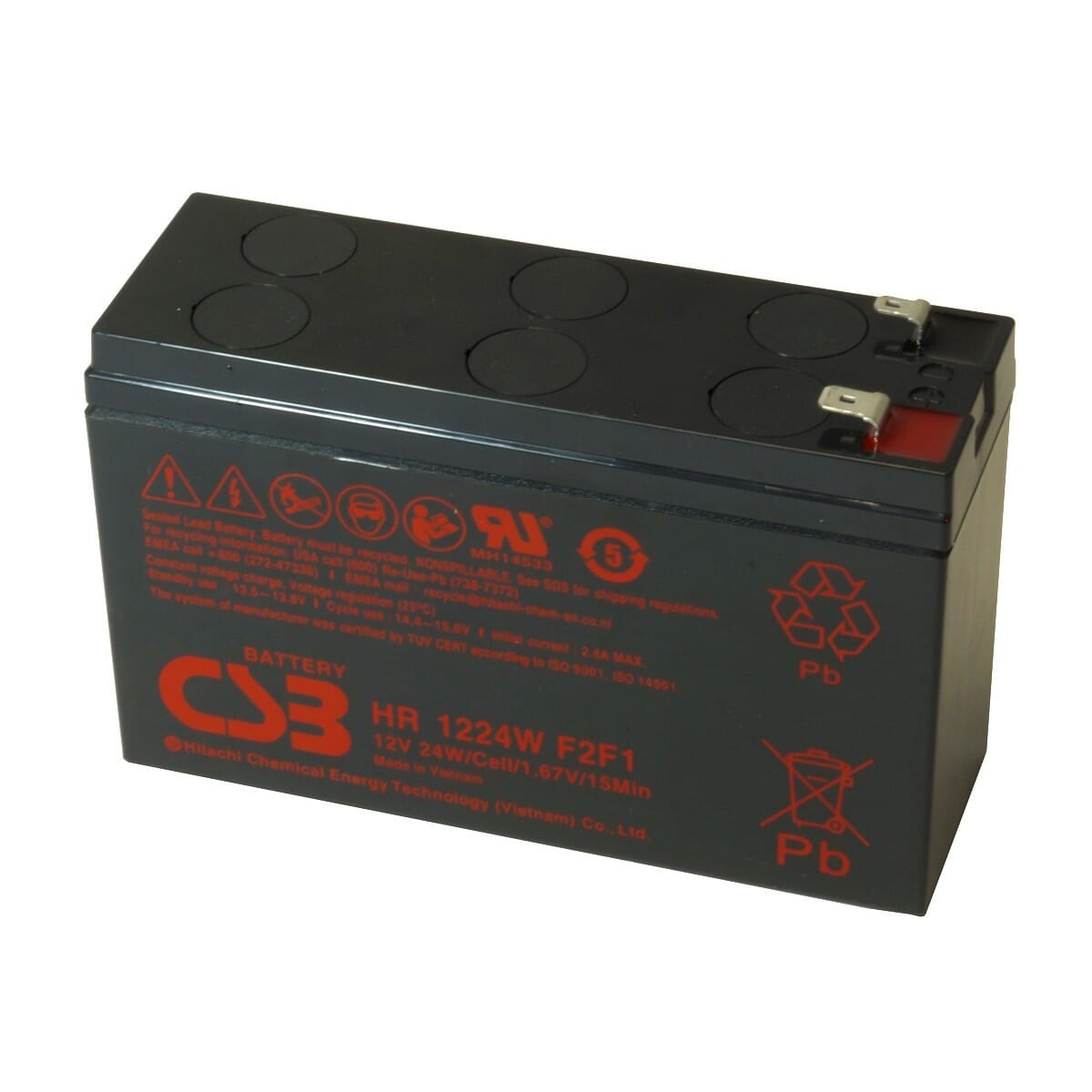 CSB -Batterie CSB UPS Batterieersatz RBC106