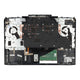 HP Laptop -Tastatur QWERTZ DE + TOP COVER, Hintergrundbeleuchtung