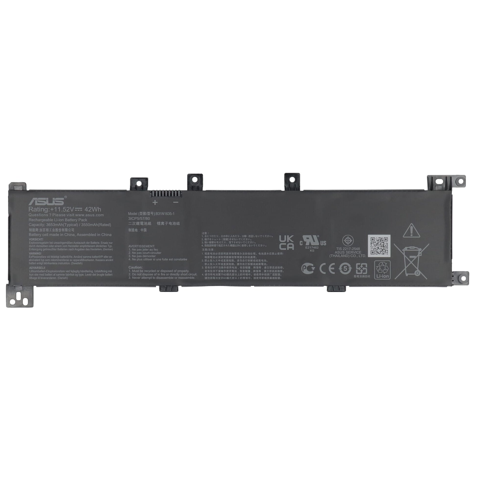 Asus Laptop Battery 3650mah