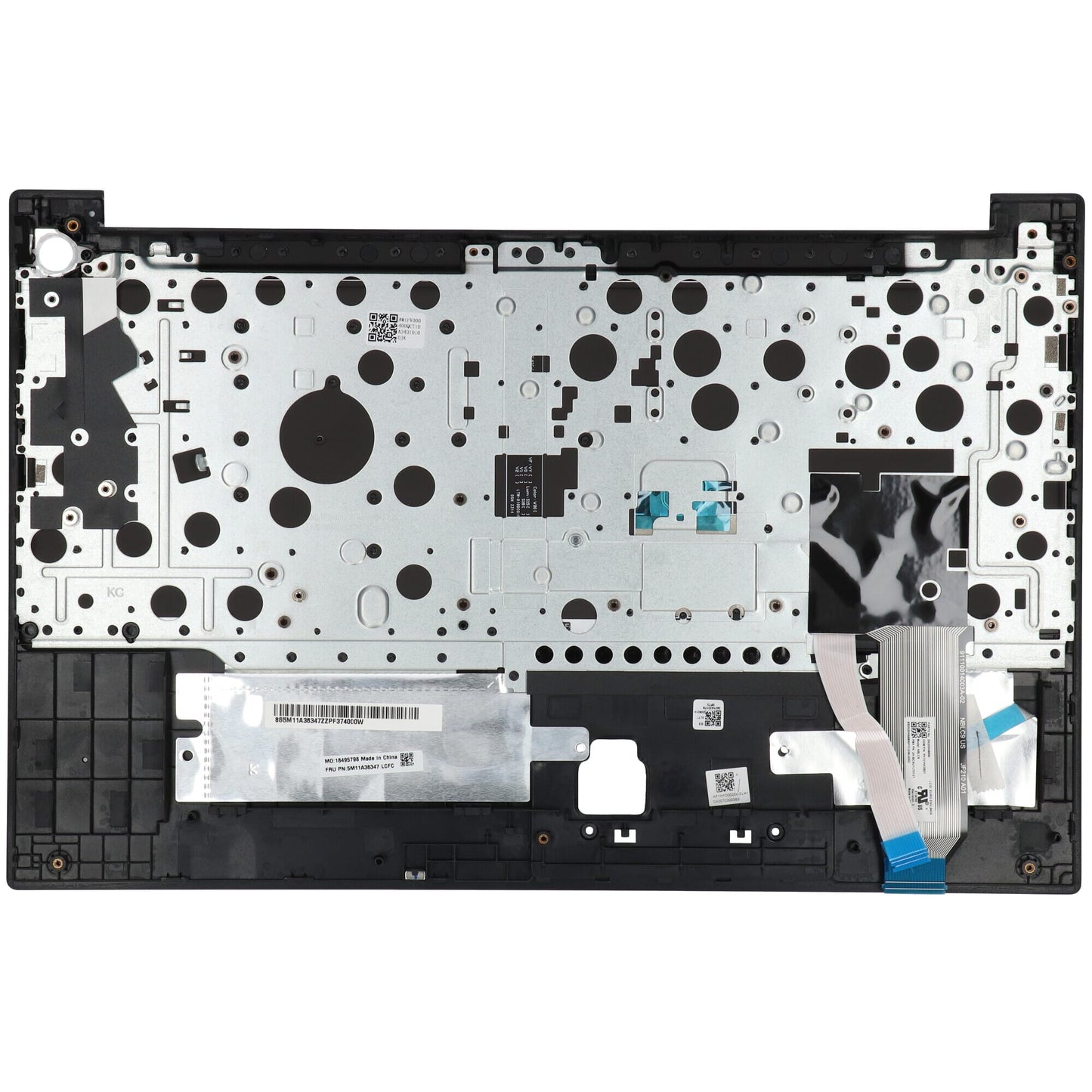 Lenovo Laptop-Tastatur QWERTY Us + Top Cover-Black