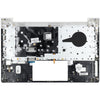 HP Laptop -Tastatur QWERTY Us + Top Cover, Backlit -Silver