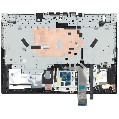 Lenovo Laptop -Tastatur QWERTY Us + Top Cover, Bl - Schwarz