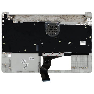 HP Laptop -Tastatur QWERTY Us + Top Cover Silber