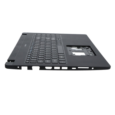 Acer Laptop Tastatur QWERTY Us + Top Cover, BL Black