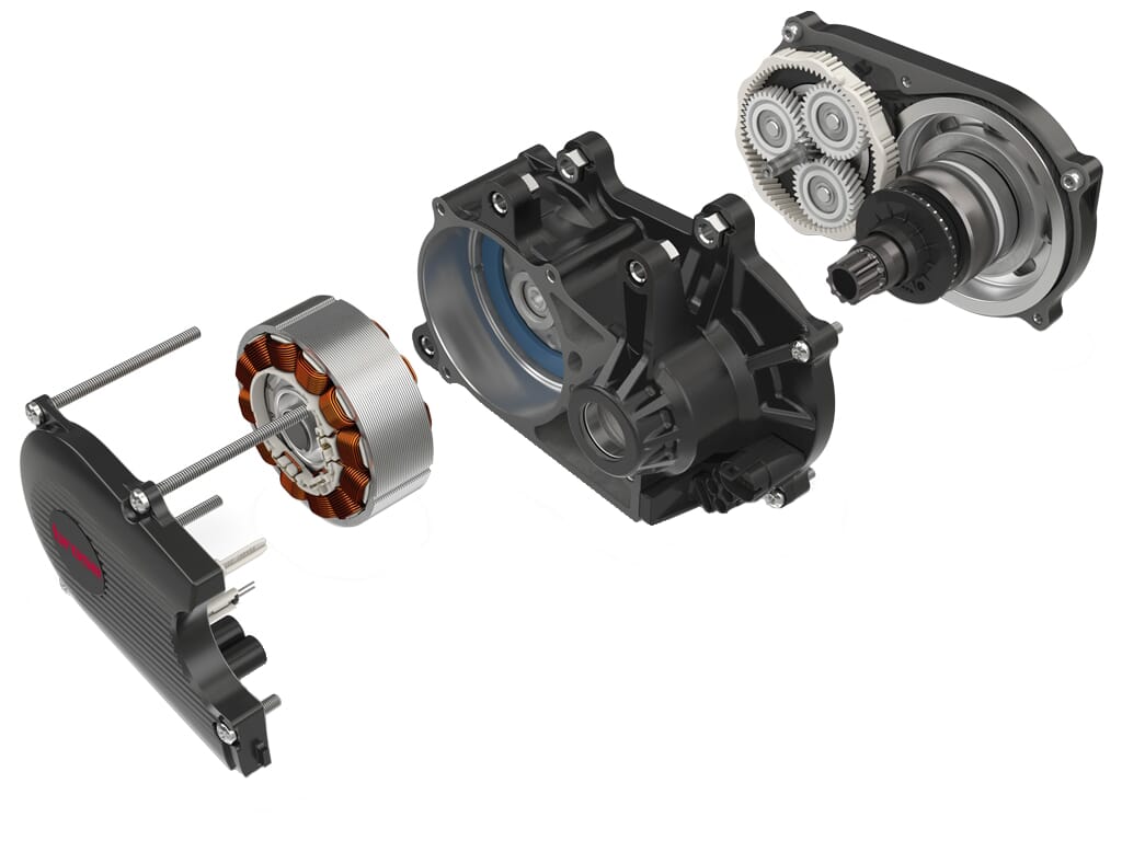 BMZ Motor mit mittlerem Motor B2.0 36V DC 250W E01680