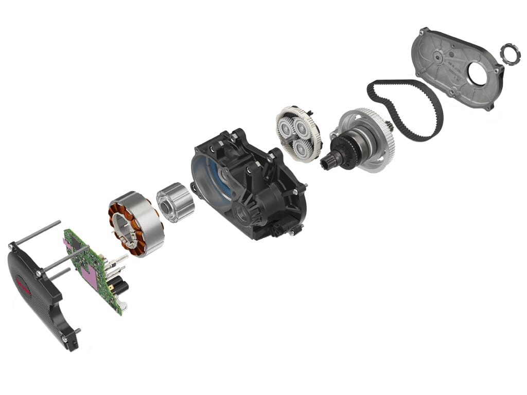 BMZ Motor mit mittlerem Motor B2.0 36V DC 250W E01680
