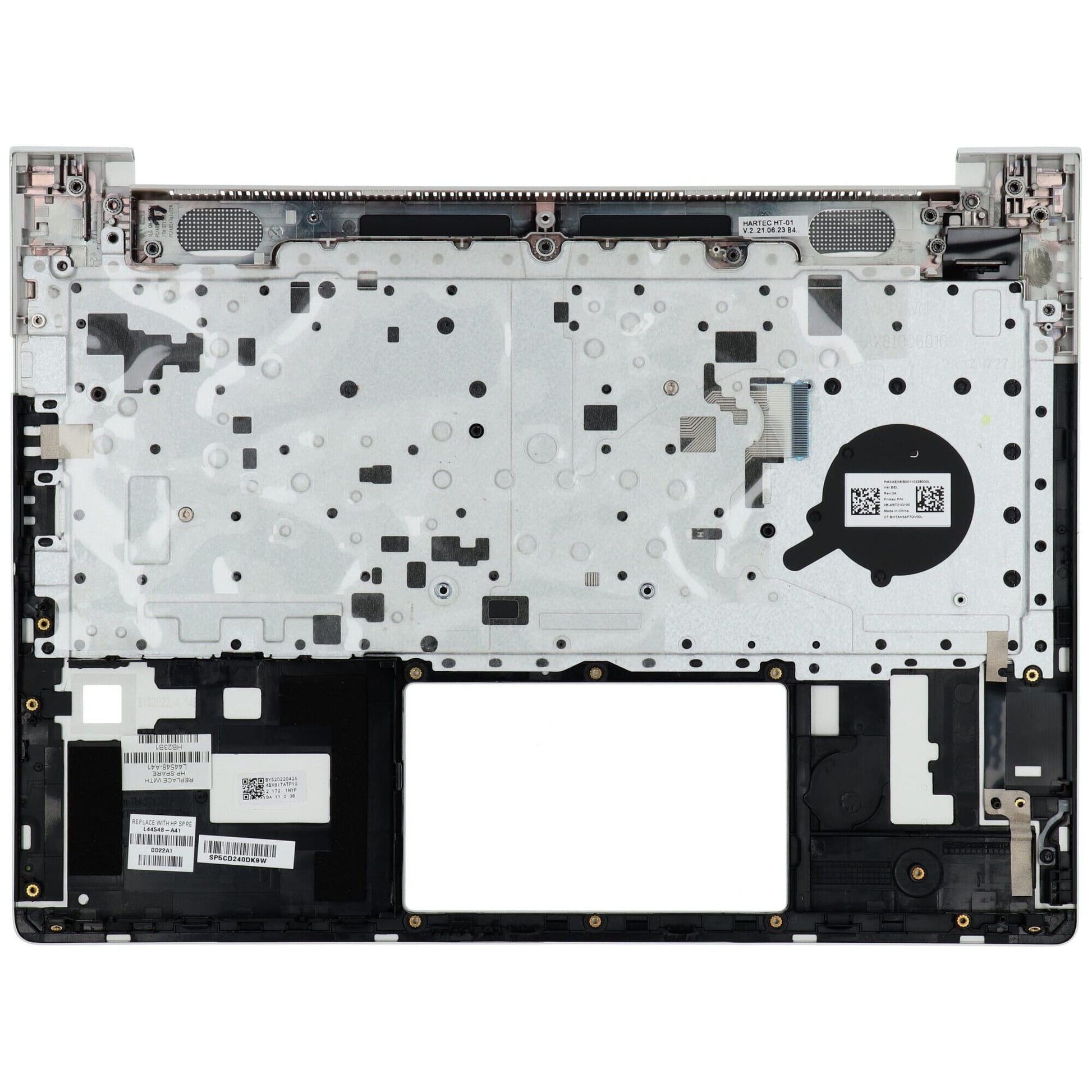 HP -Laptop -Tastatur Aery sein + obere Deckung