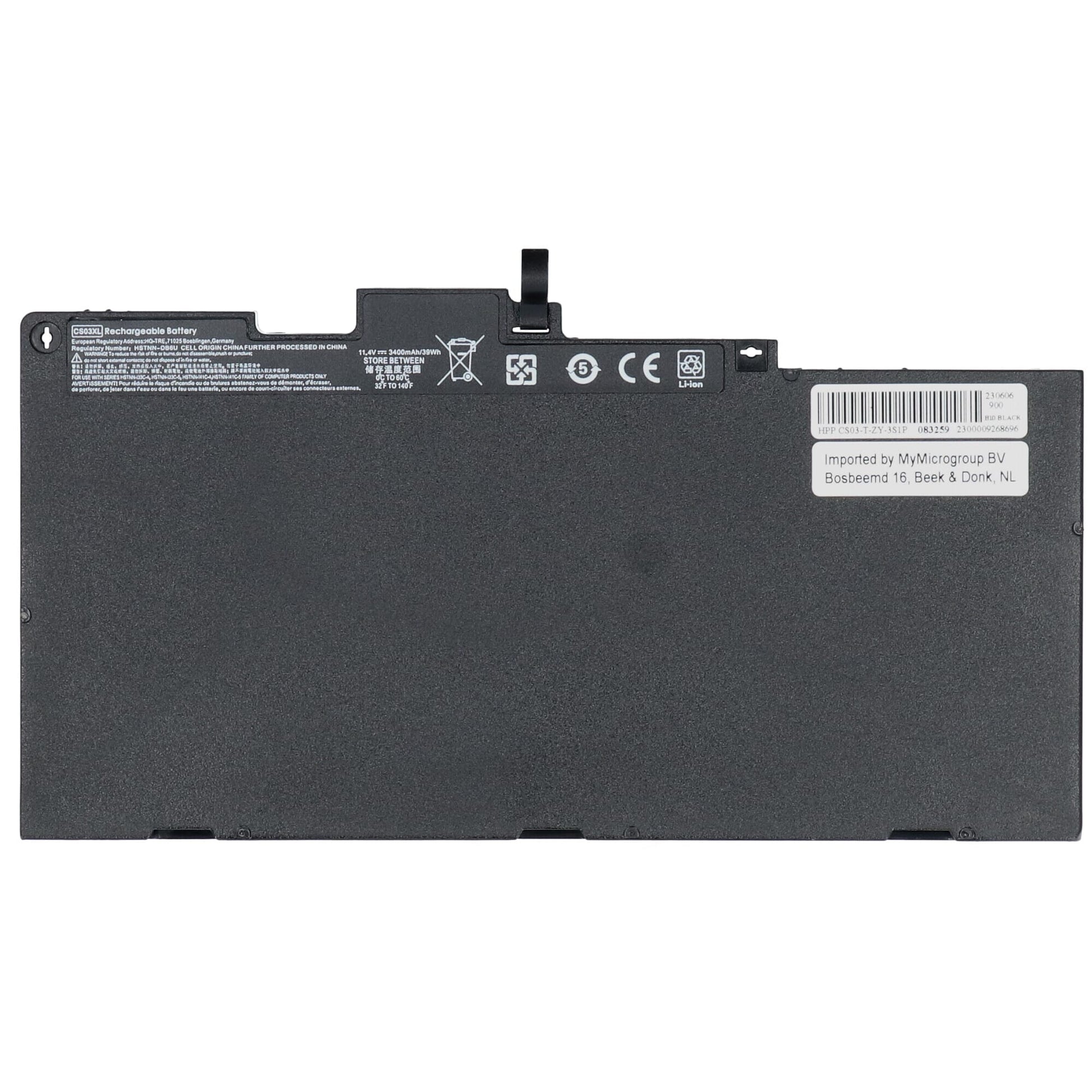 Ersatz -Laptop -Akku 3400mah