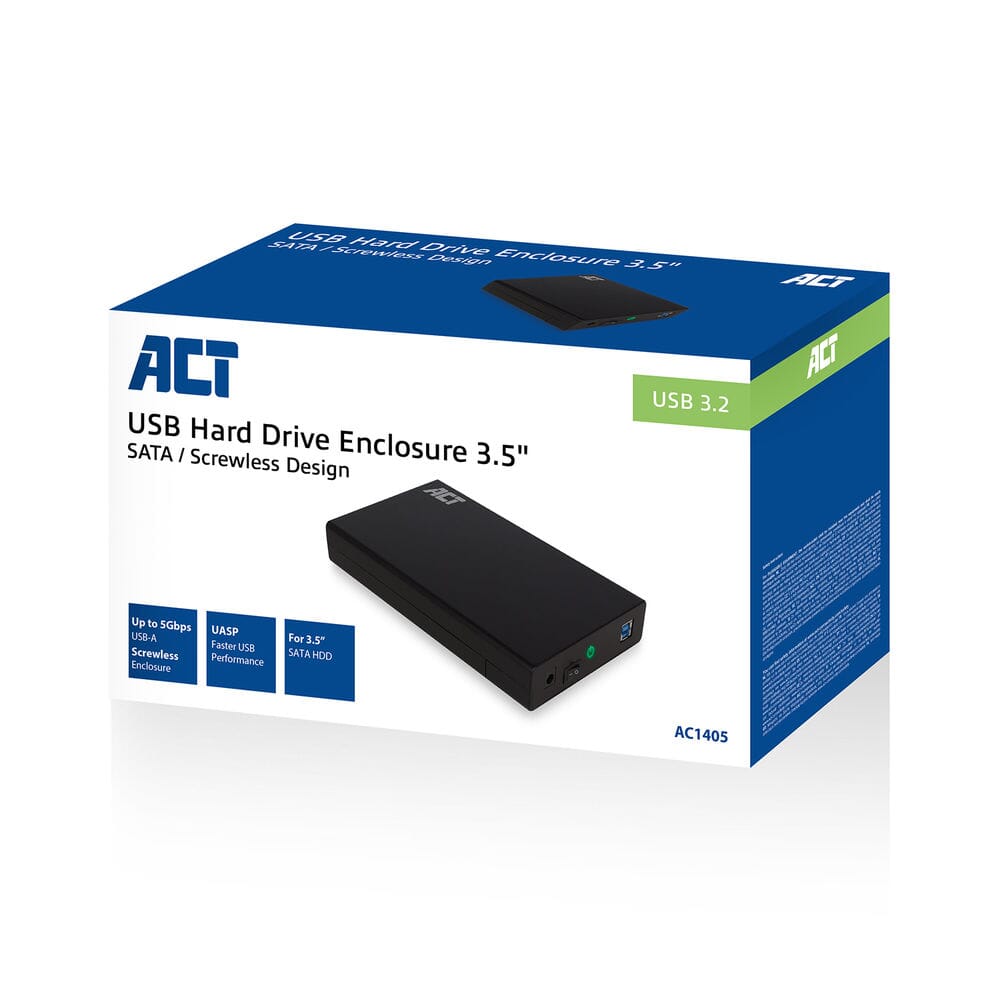 Akt 3,5 Zoll SATA Festplattengehäuse USB 3.2 Gen1