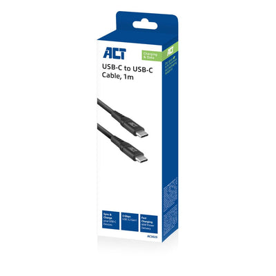 ACT USB 3.2 Gen1 Lastdaten Kabel C männlich C Männlich 1 Meter