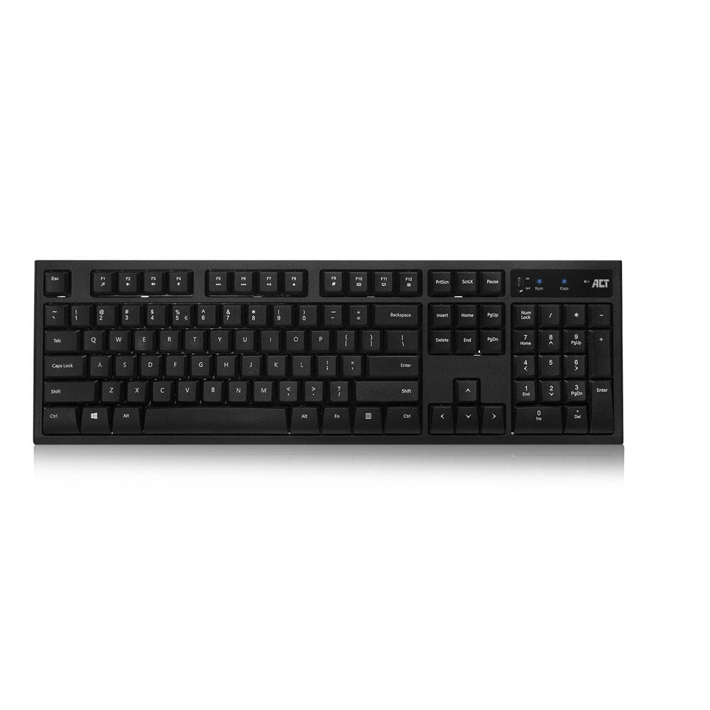 Act Wireless Tastatur und Maus USB -Nano -Empfänger QWERTY