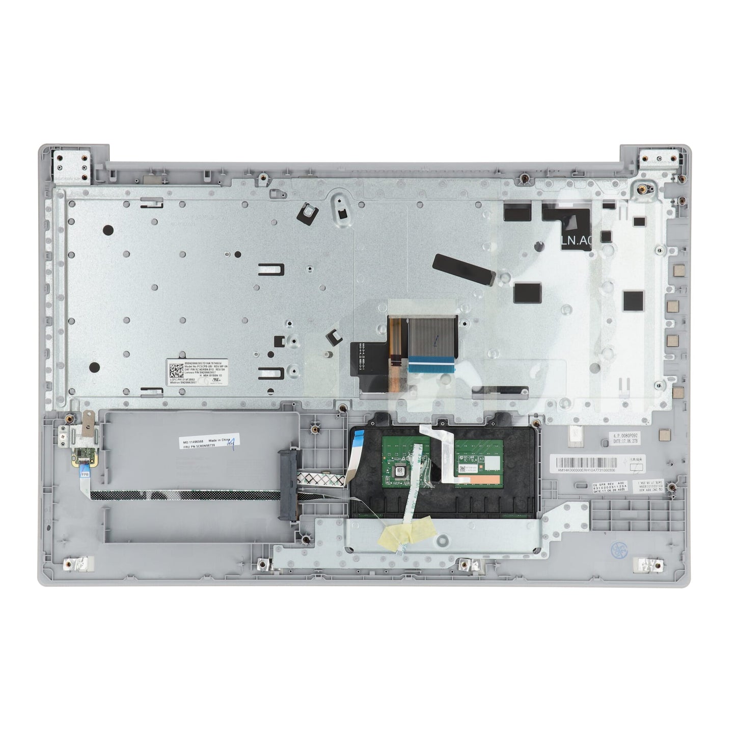 Lenovo Laptop Tastatur QWERTY Us + Top Cover, Hintergrundbeleuchtung