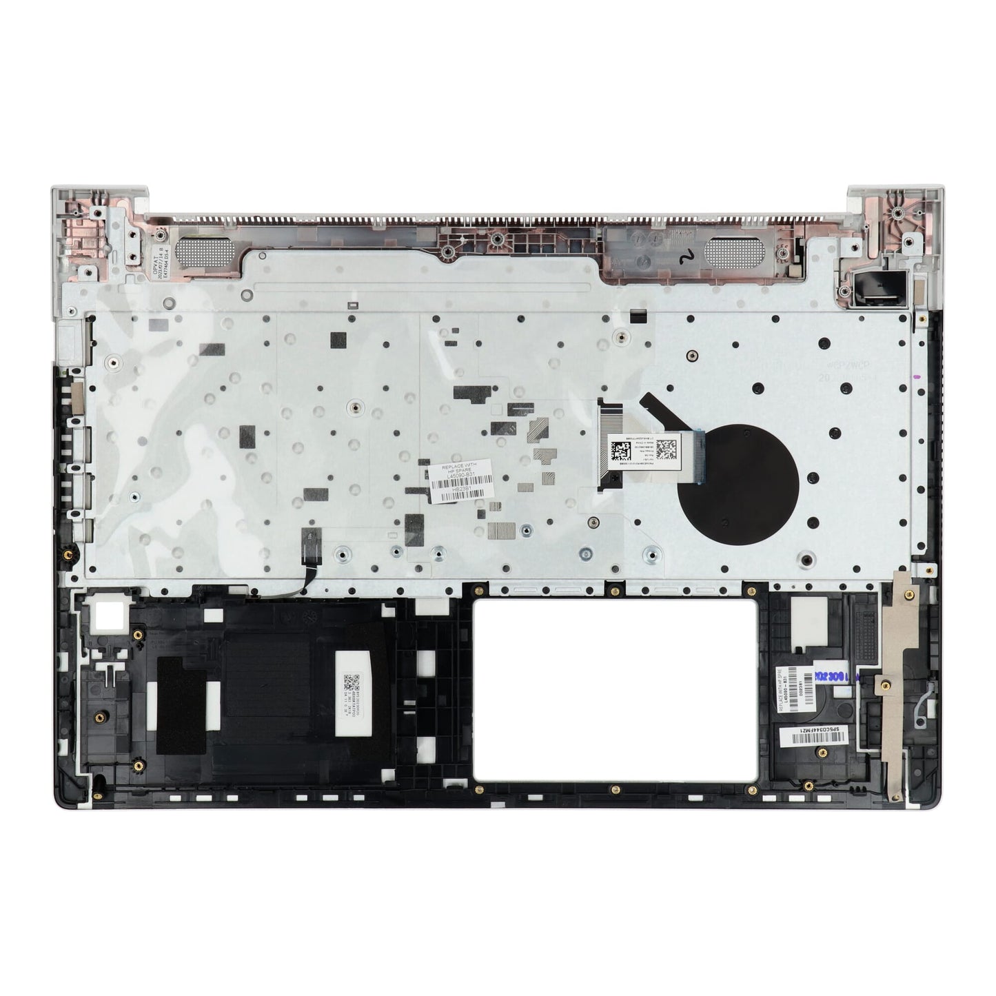 HP Laptop -Tastatur QWERTY Us + Top Cover, Hintergrundbeleuchtung