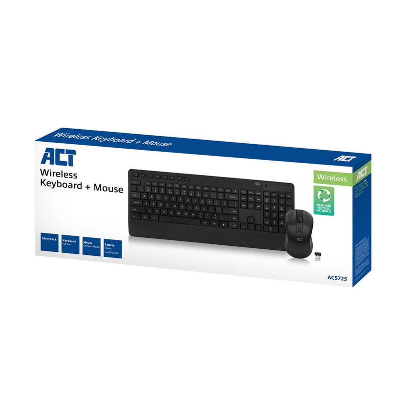 Act Wireless Tastatur und Mausbündel (QWERTY)
