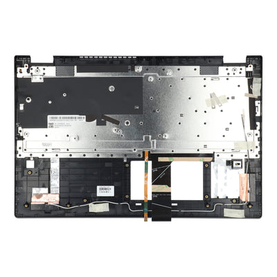 Lenovo Laptop -Tastatur QWERTY Us + Top Cover, BL - Grau