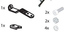 Steco Fork Montage BEGEL FLOW Schwarz schwarz