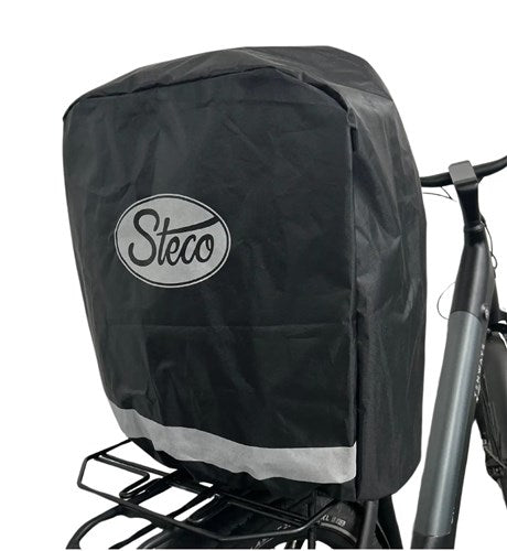 Steco Affe-mit Regenschutz schwarz
