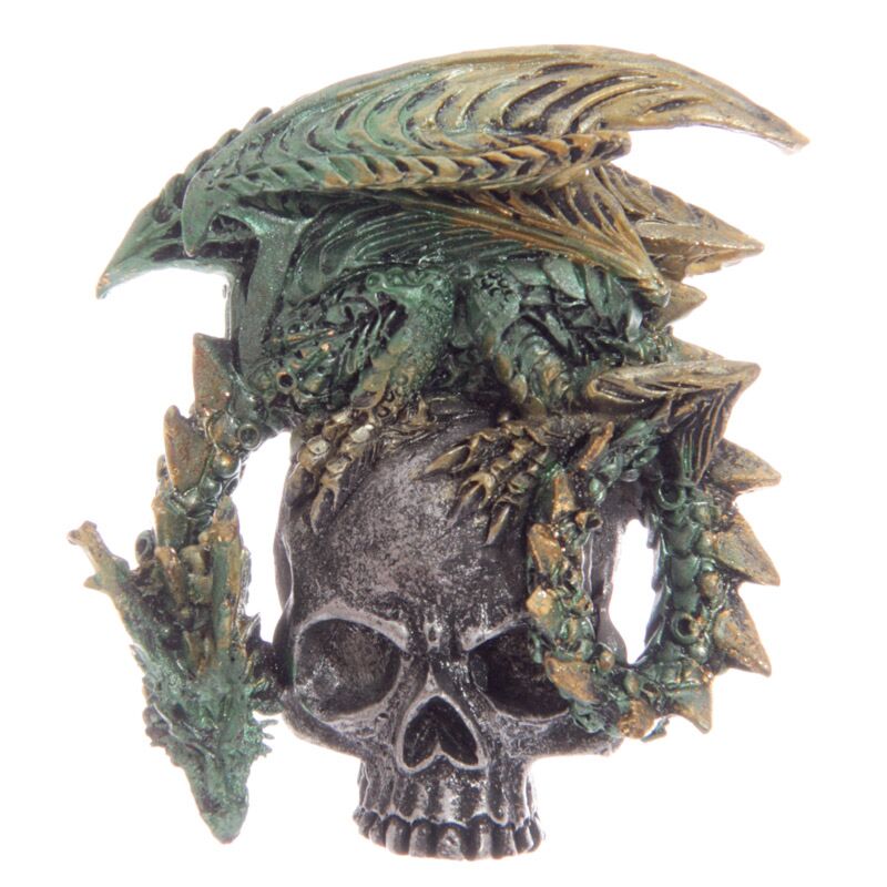Gothic Dragon Schädelmagnet