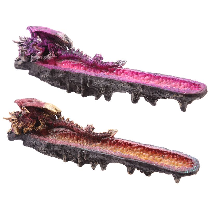 Geode Dragon Rock -Weihrauchhalter